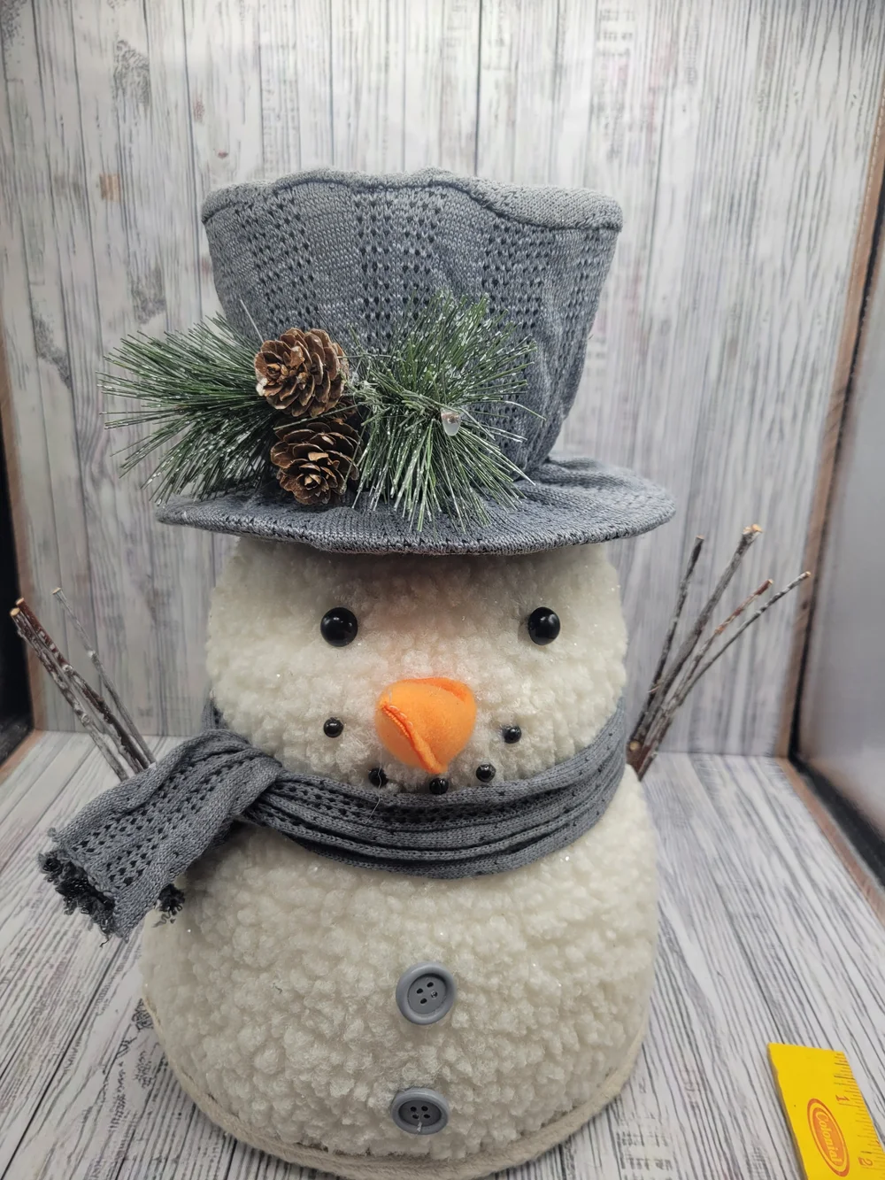 Snow Man - Beautiful Christmas Tree Topper/ Centerpiece